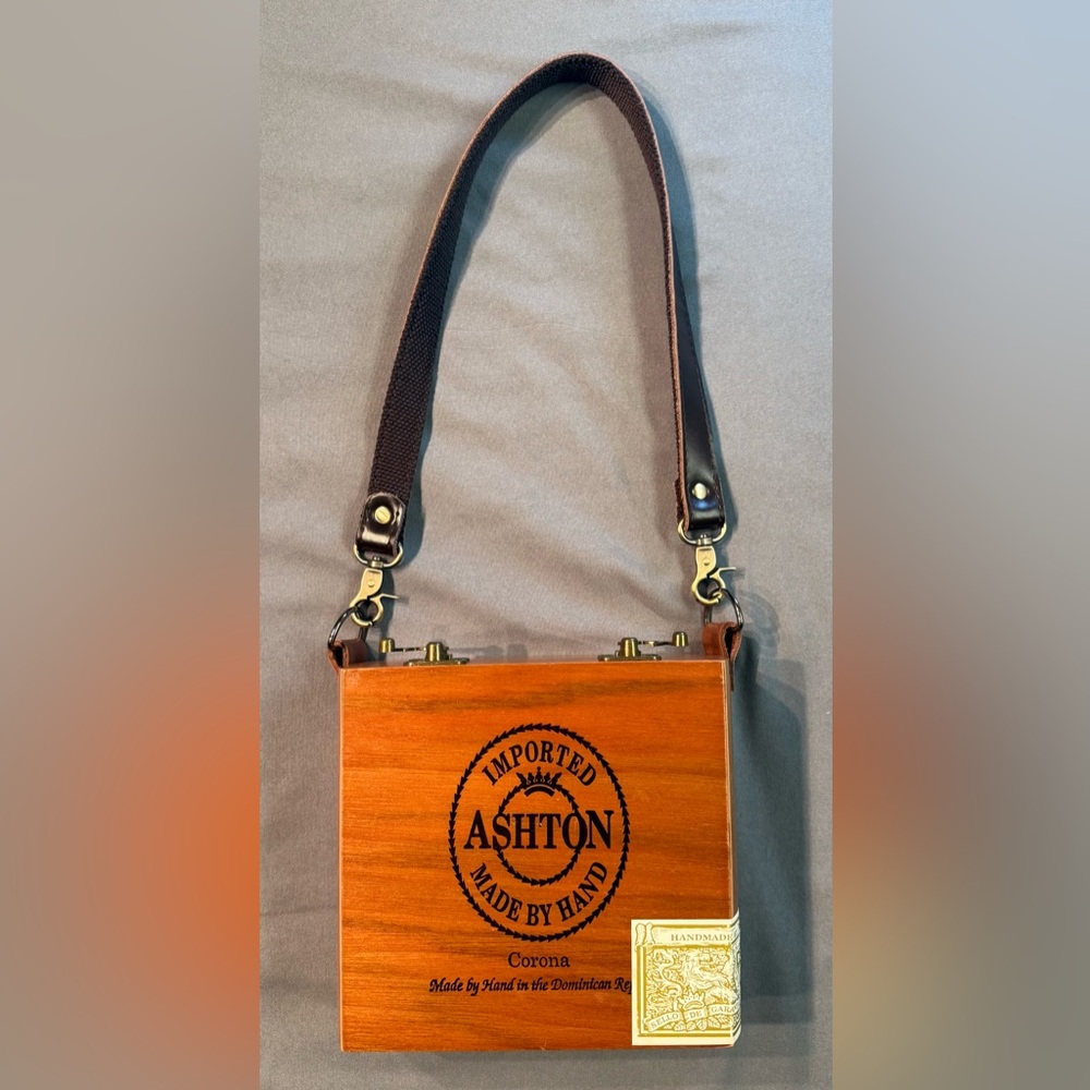 Handmade Ashton Cigar Box Purse